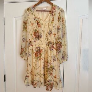 Lauren Conrad Floral Dress